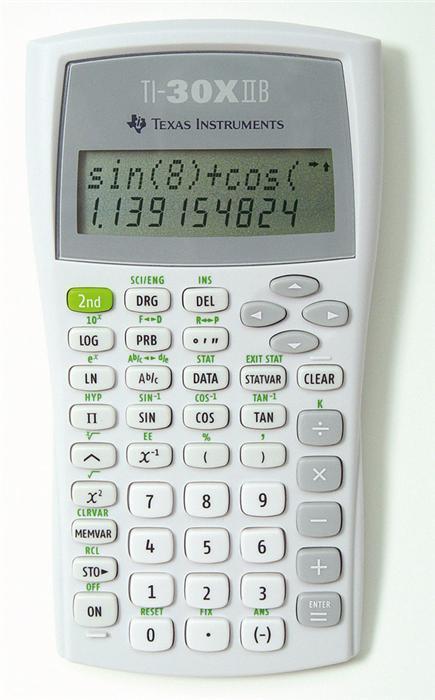 KALKULATOR TEHNIČNI TI-30Xiib