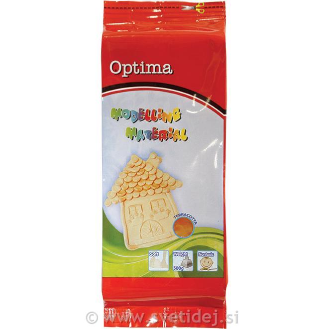 MODELIRNA MASA OPTIMA 500G RJAVA