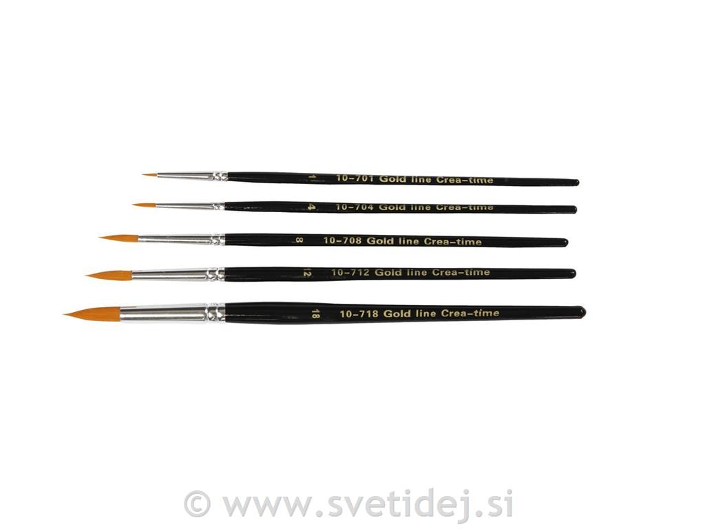 Čopič Gold Line, št. 1-18,5, set 5