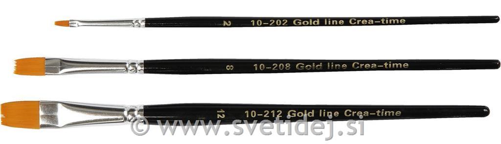 Čopič Gold Line, št. 2-12, set 3