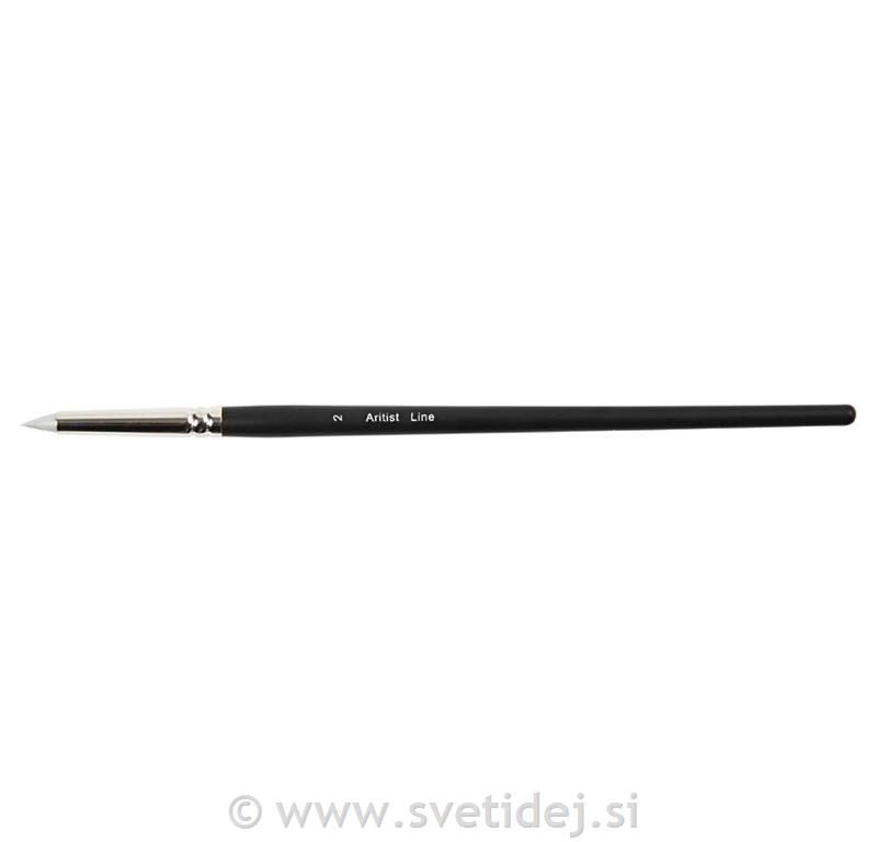 Čopič s silikonsko konico, 2 mm