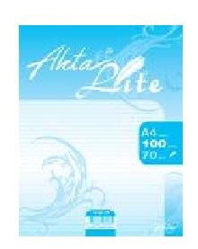 OBR.13,142 LISTI AKTA A4 ČRTA LITE 100L