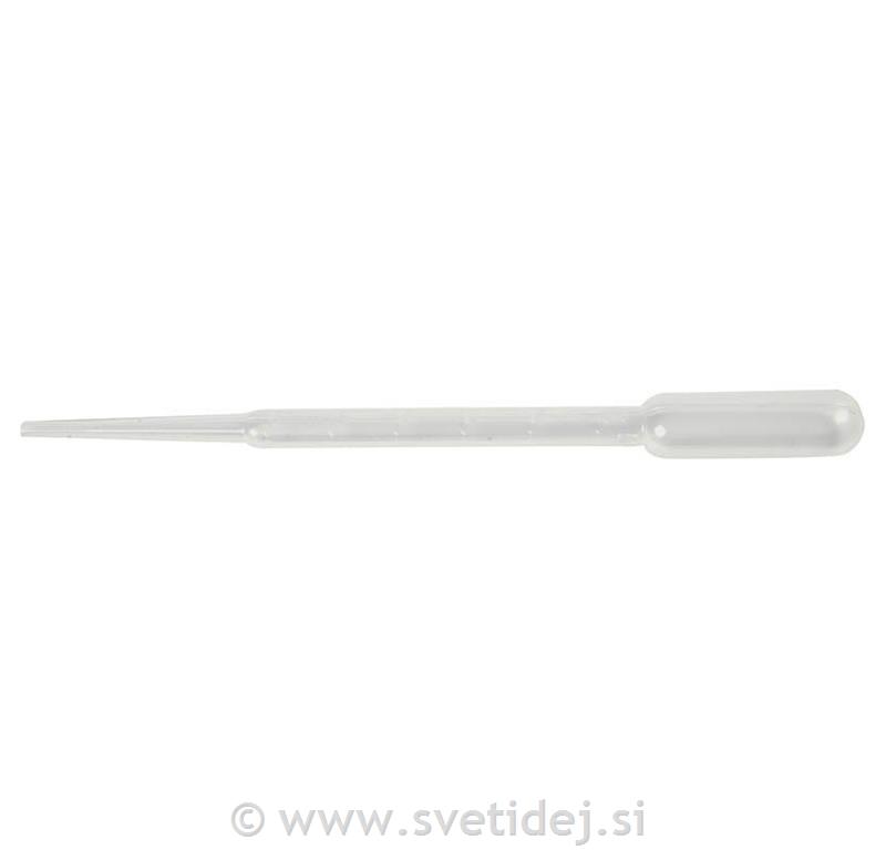 Pipeta plastična 3 ml, 15 cm, set 15