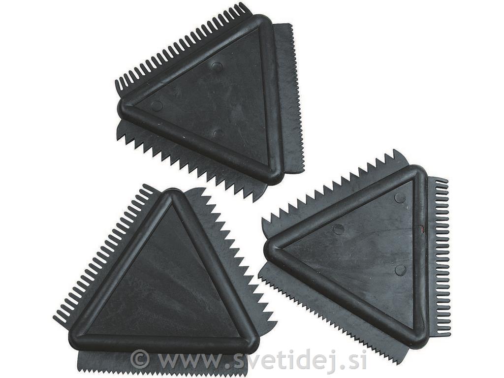 Lopatice iz gume, 9 cm, set 3