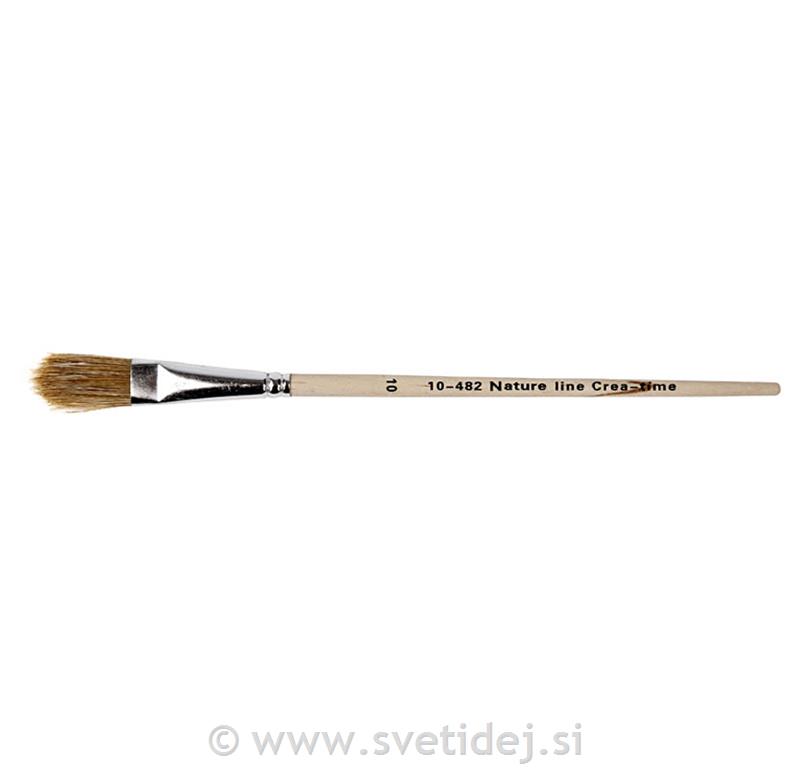 Ščetinast čopič št. 10, set 12