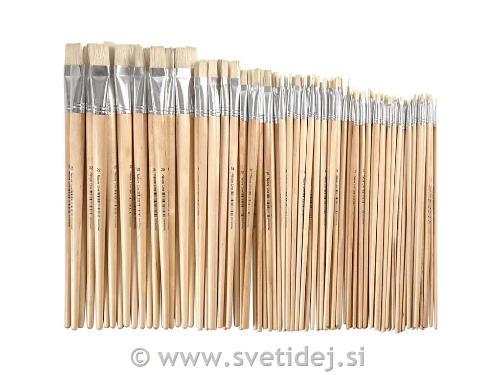 Čopiči ščetinastij št.00-22, set 120