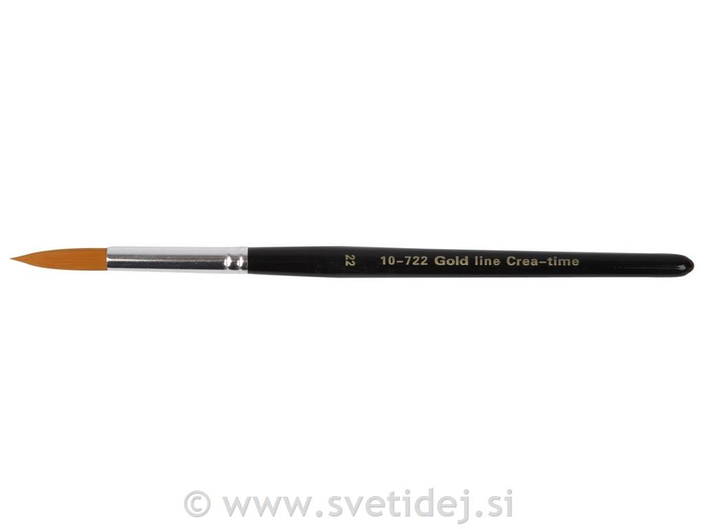 Čopiči Gold Line, št. 22, set 6