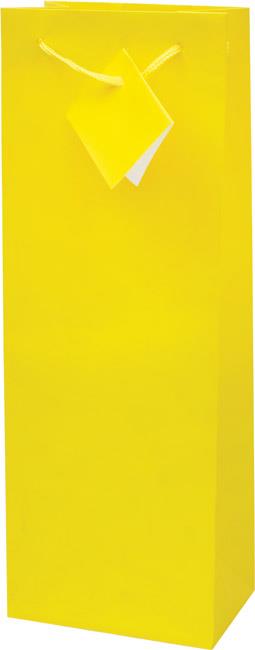 VREČKA CREATIVE PLASTIFICIRAN MAT RUMENA