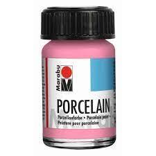 Barva za porcelan 15ml roza