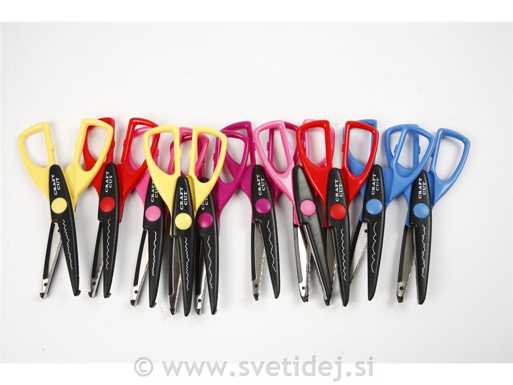 Cik-cak škarje 16 cm, set 10