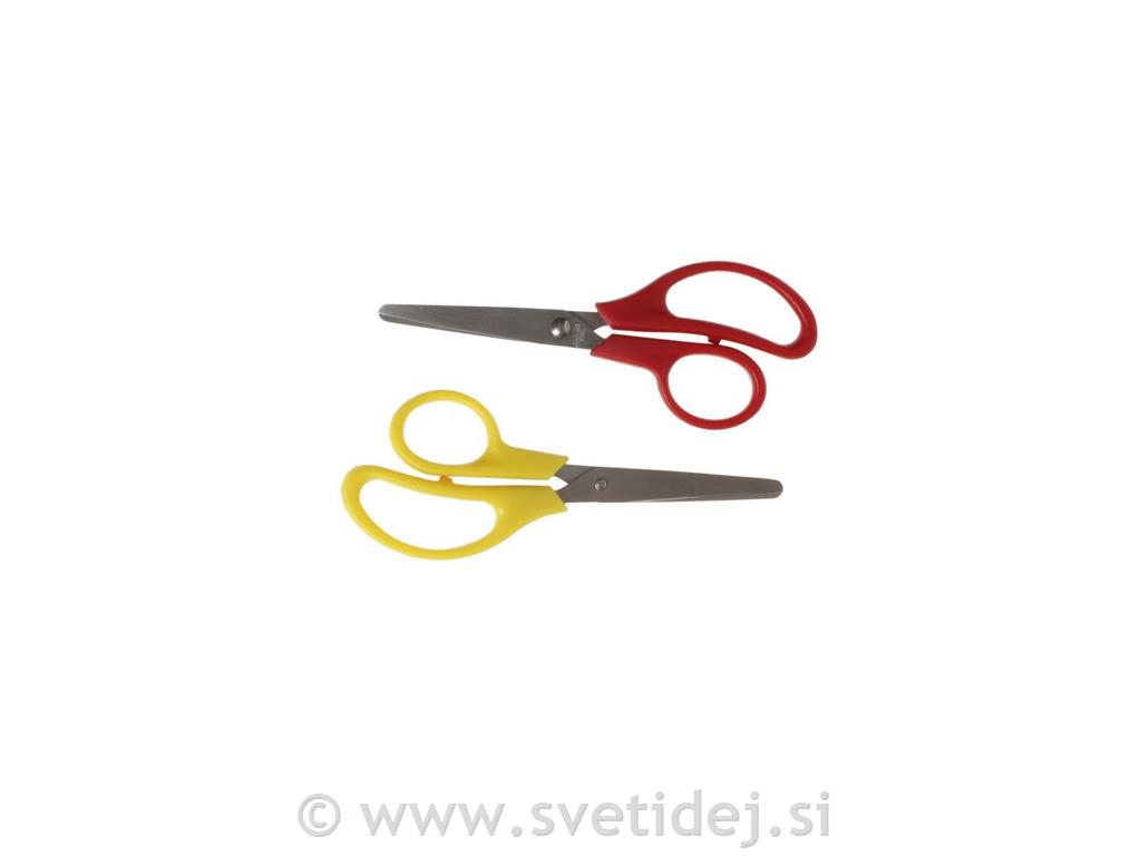 Škarje otroške 12,5 cm, set 12