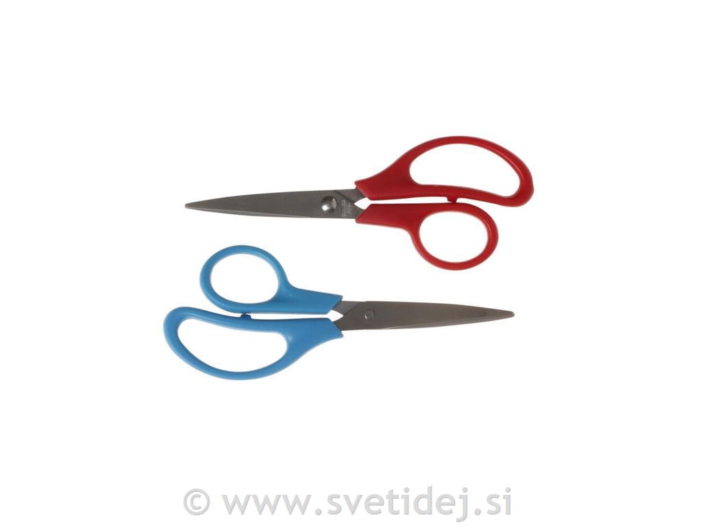 Škarje, 12,5 cm, set 12