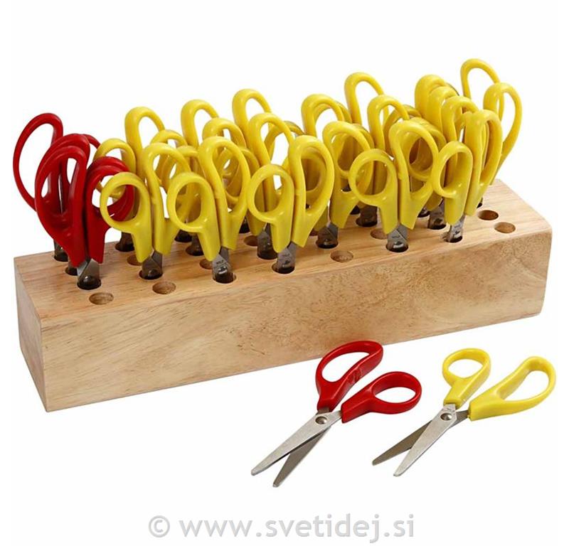 Otroške škarje 12,5 cm, set 24