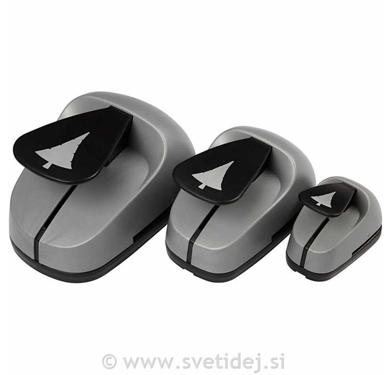 Luknjači za izrezovanje smrek, set 3