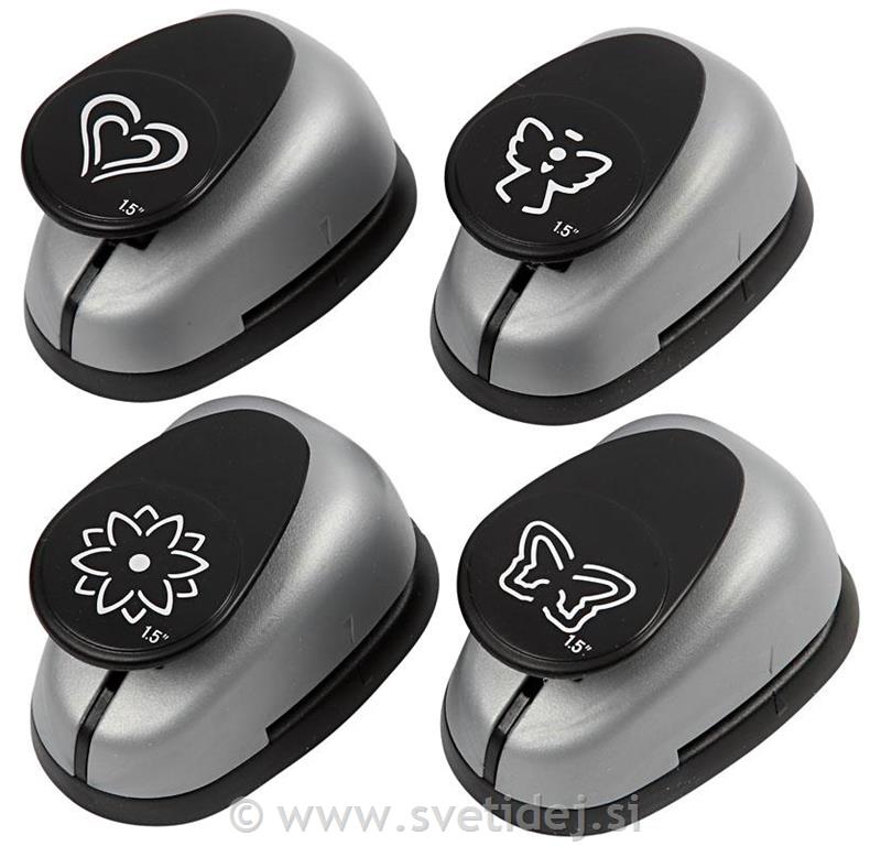 Pop-up luknjači set 4, 38 mm