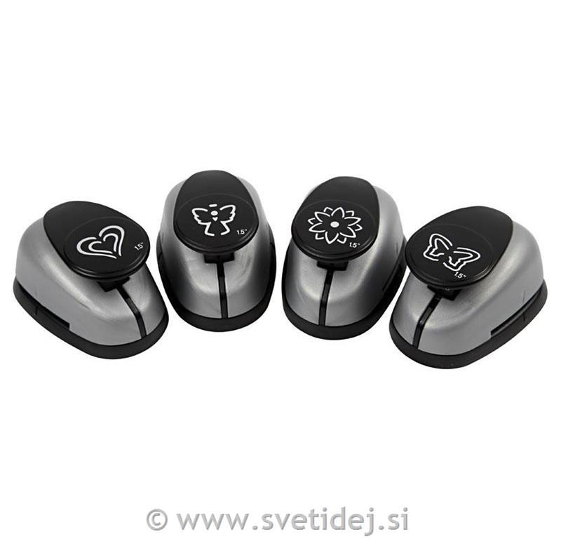 Pop-up luknjači set 4, 38 mm