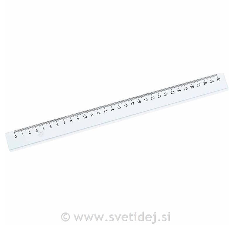 Plastično ravnilo 30 cm