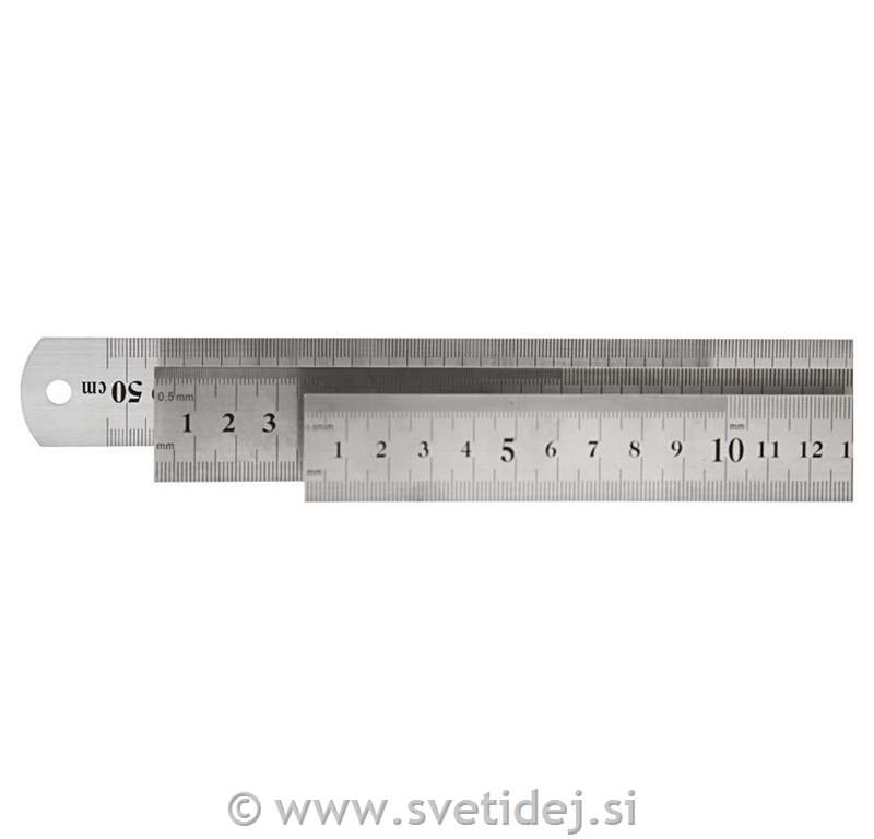 Kovinsko ravnilo 30 cm