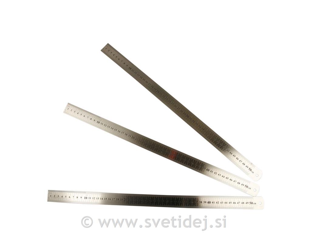 Kovinsko ravnilo, 50 cm