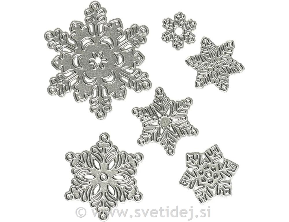 Izsekovalci 2-6 cm, snežinke