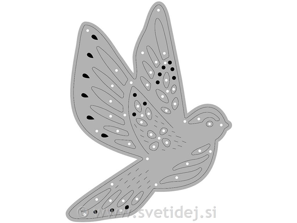Izsekovalec 5,1x6,8 cm, ptica