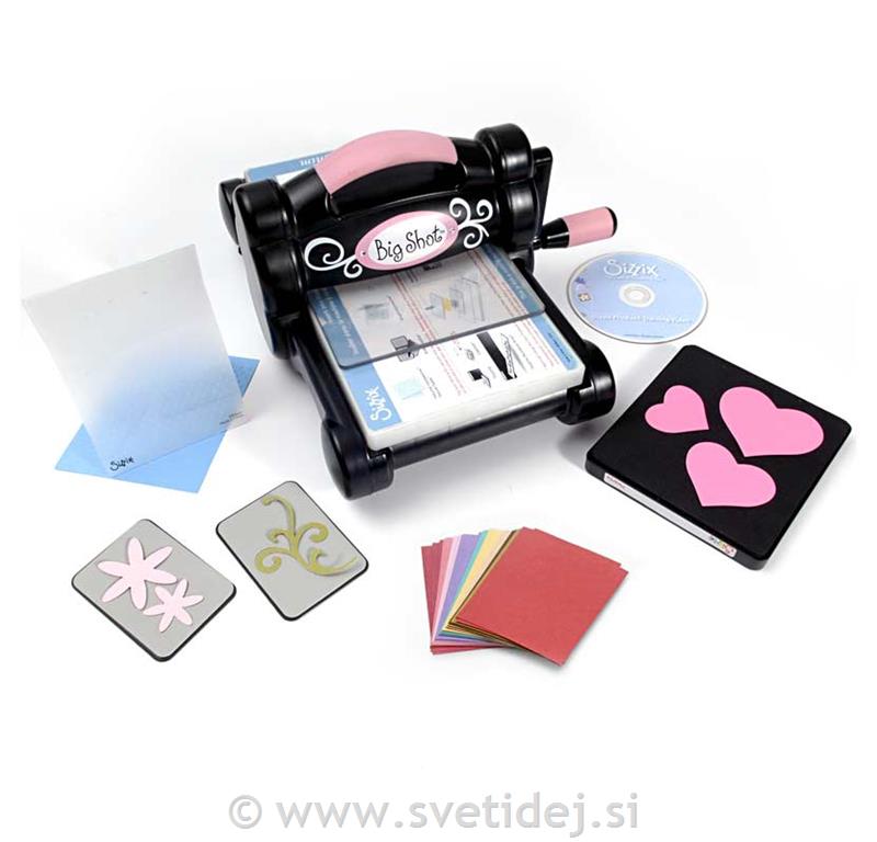 Sizzix Big Shot - osnovni set z DVD