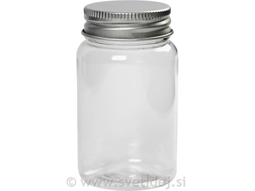 Steklenička plastična77x45mm,set 5,100ml