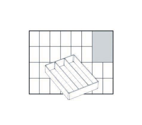 Predalček plastičen, 109x79x24 mm