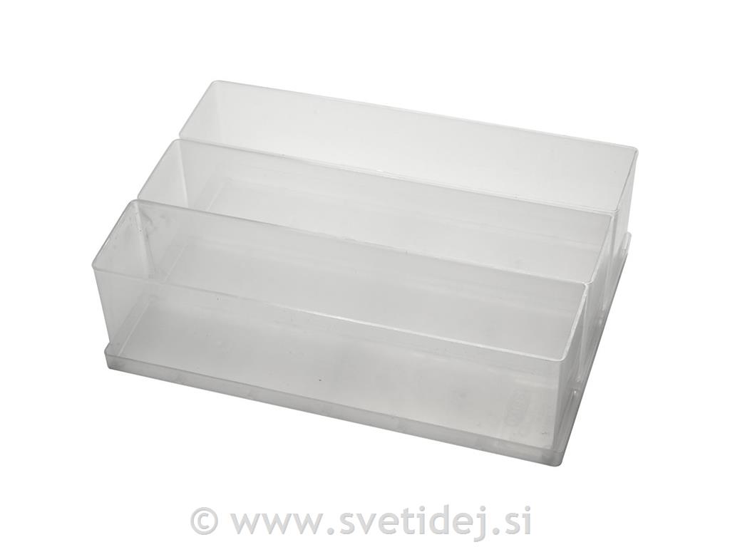 Škatle plastične 235x55 mm, 3 kosi
