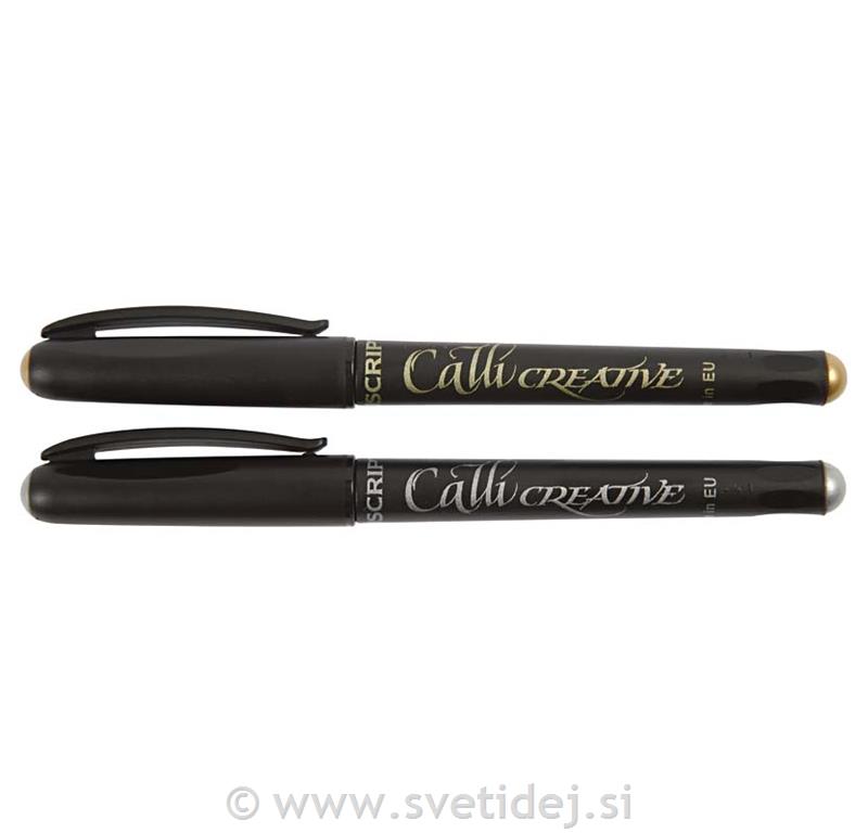 Marker za kaligrafijo, 2,4 mm, set 2