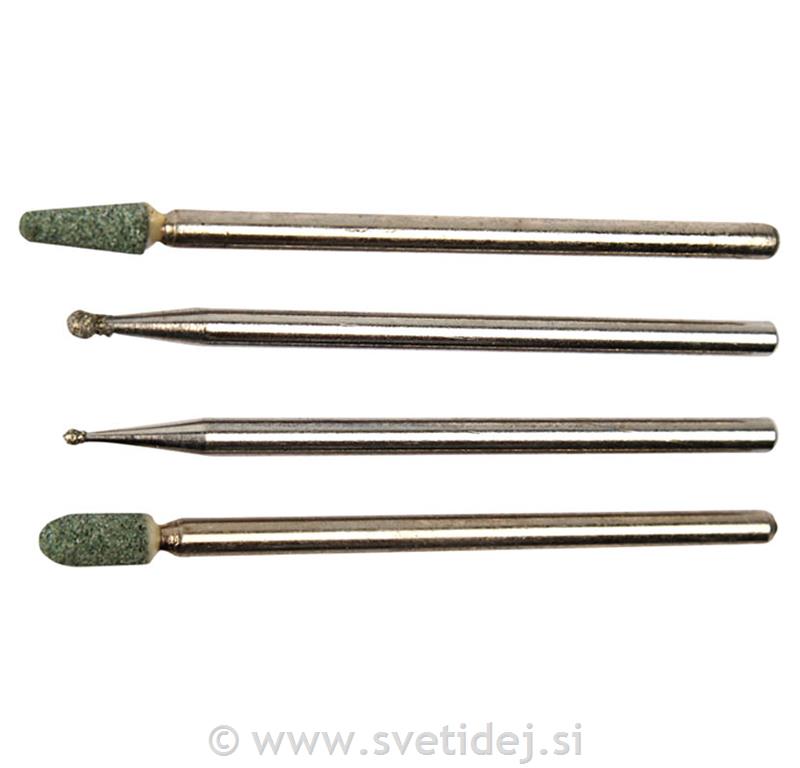 Igle za graviranje 1-5 mm, set 4