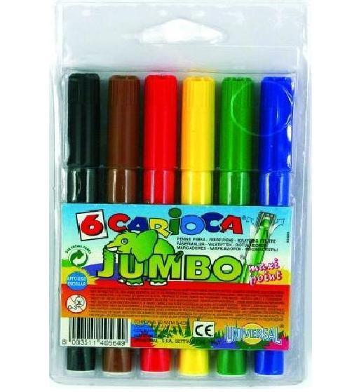 FLOMASTRI CARIOCA JUMBO 6/1