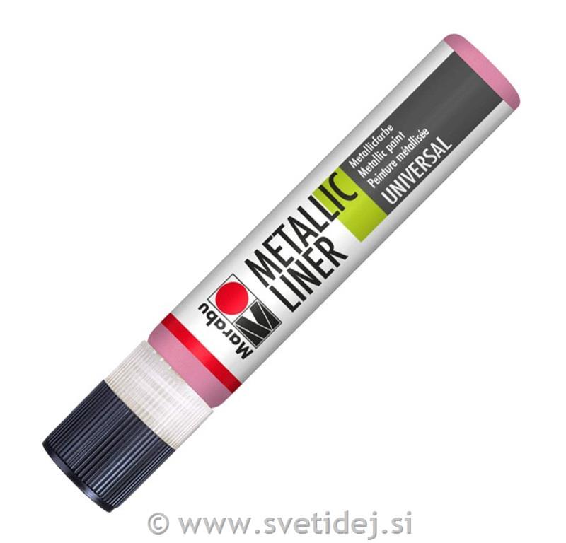 Metalic liner 25ml roza 18030009733