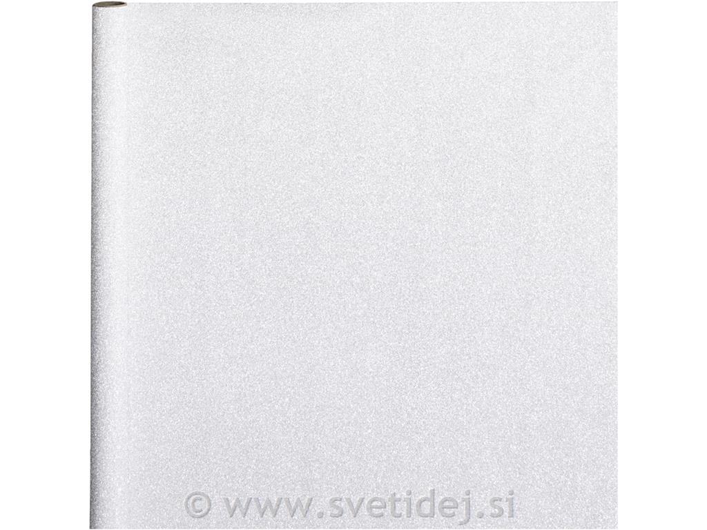 Ovojni papir srebrne bleščice 50 cmx 3 m