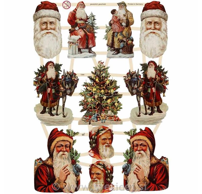 Nalepke decoupage 16,5x23,5 cm, set 3
