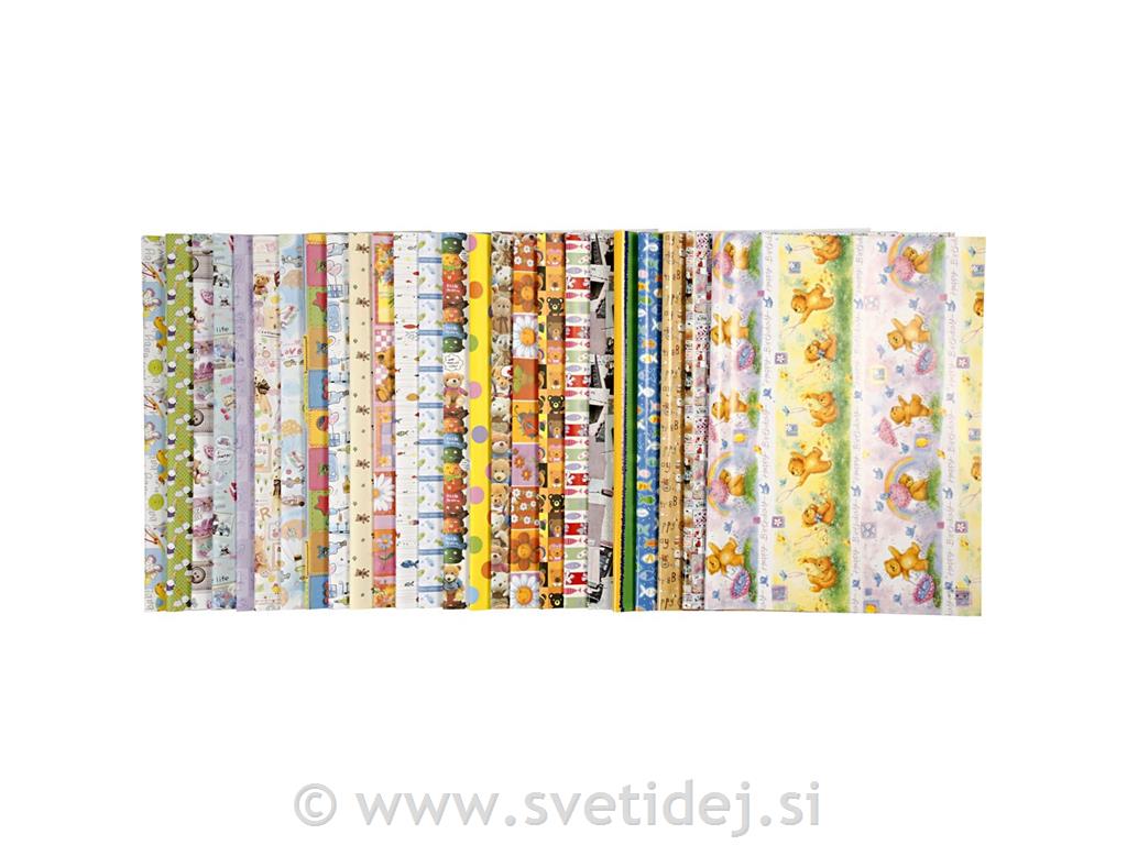Ovojni papir 52x75 cm, 50 pol