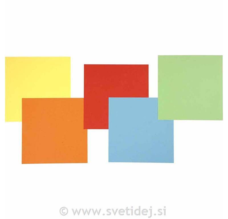 Origami papir 15x15 cm, set 400