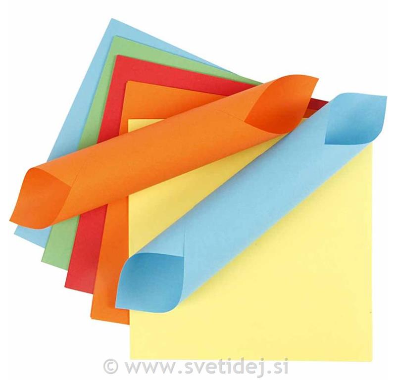 Origami papir 15x15 cm, set 50