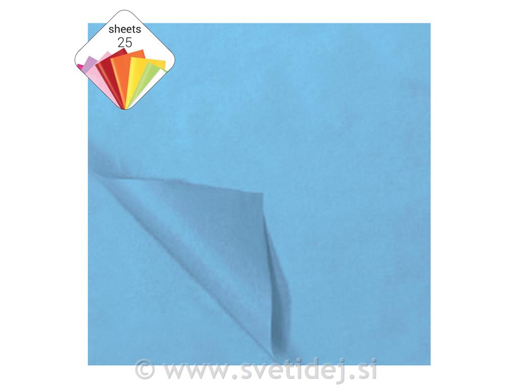 Svilen papir sv. moder 50x70 cm, set 25