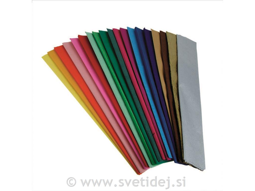 Krep papir 50x250 cm, 60 pol