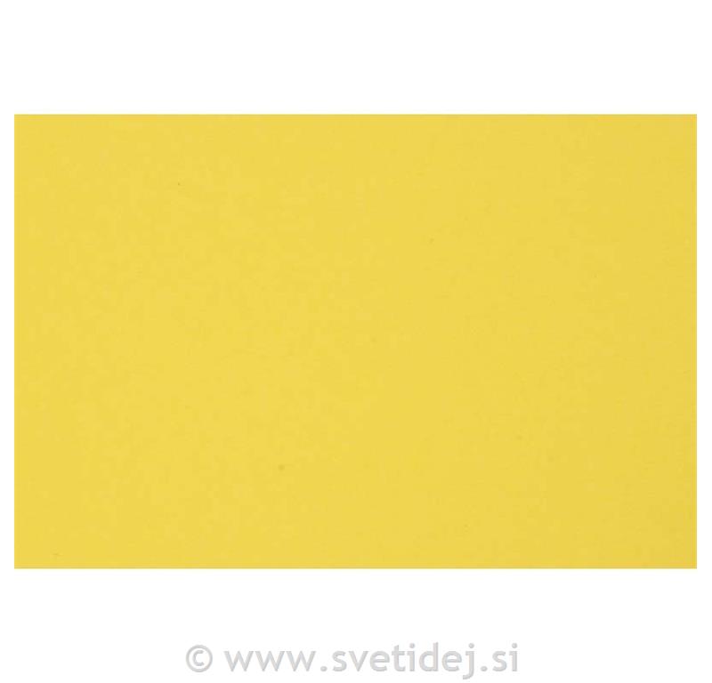 Barvni karton rumen, A2,180g, 10pol