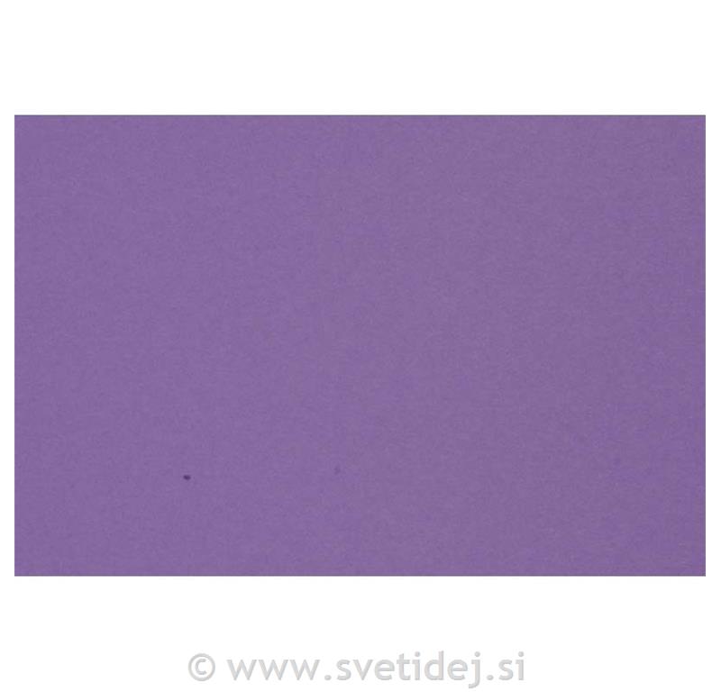 Barvni karton vijoličen, A2,180 g,10 pol
