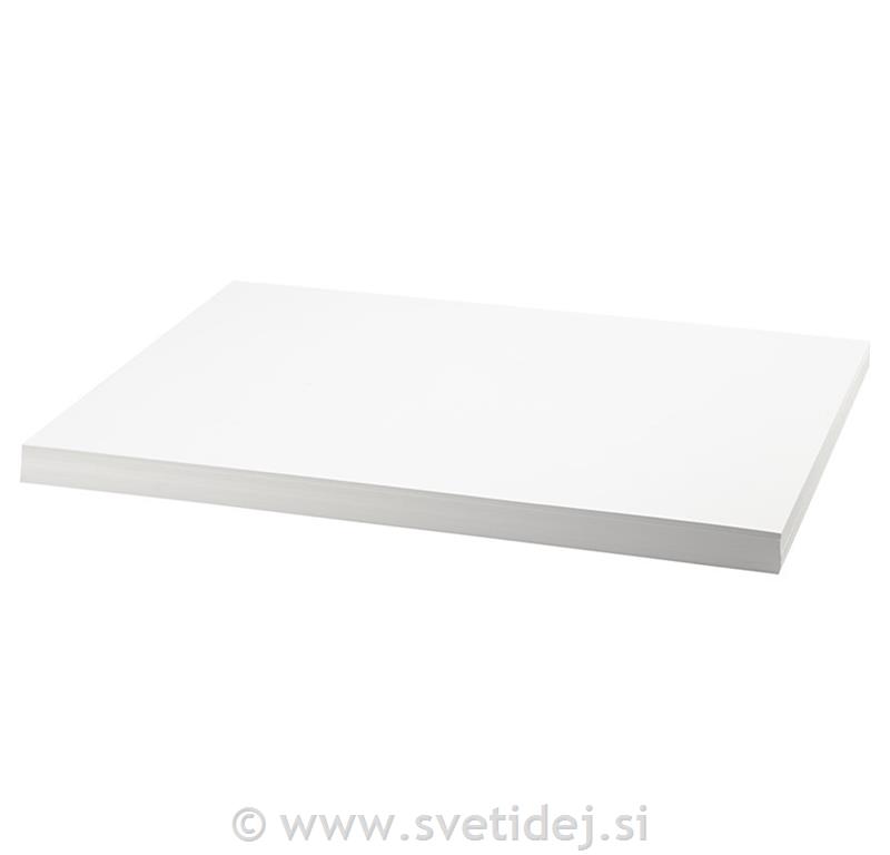 Karton bel 250 g, A2, 100 listov