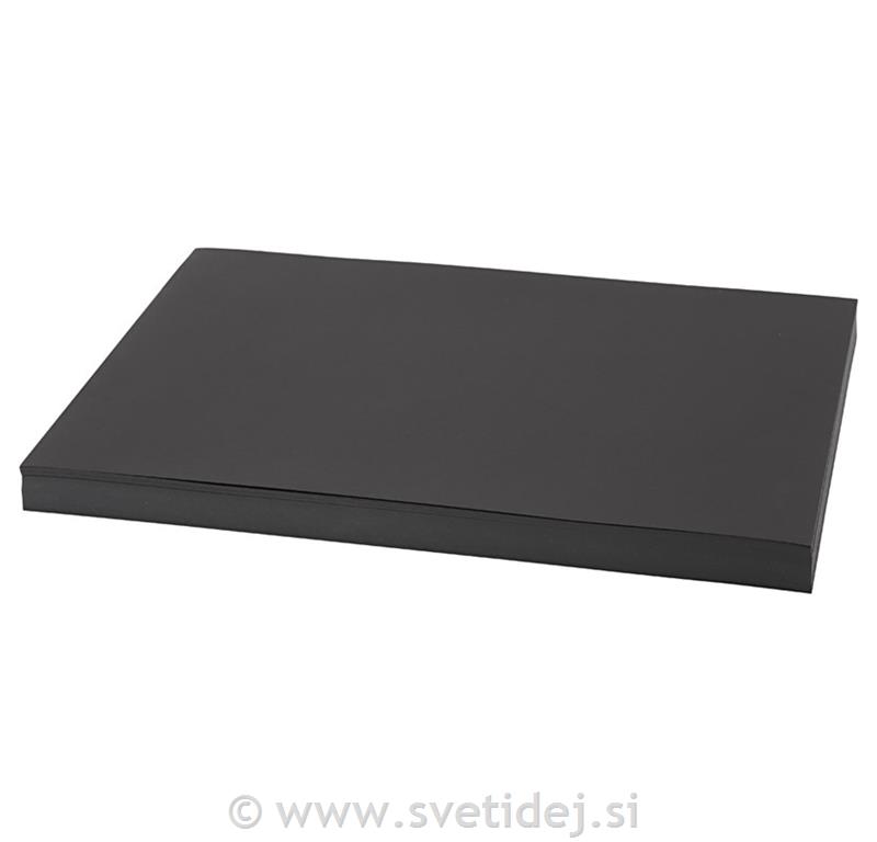 Karton črn 200 g, A3, na polo