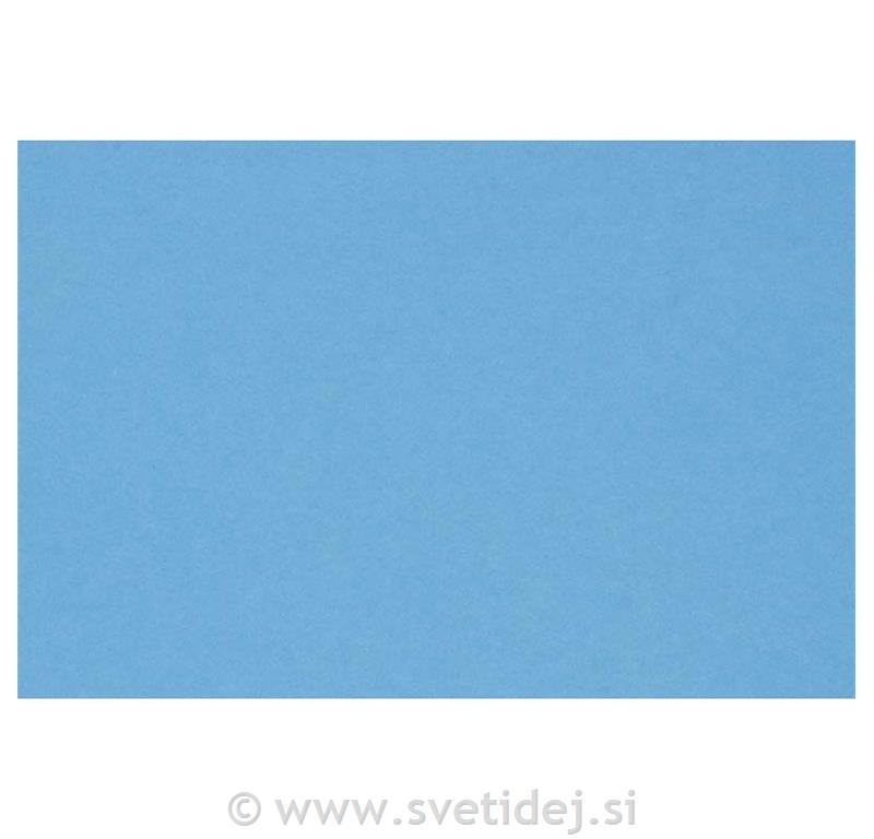 Barvni karton A2,180g,10po, sv.moder