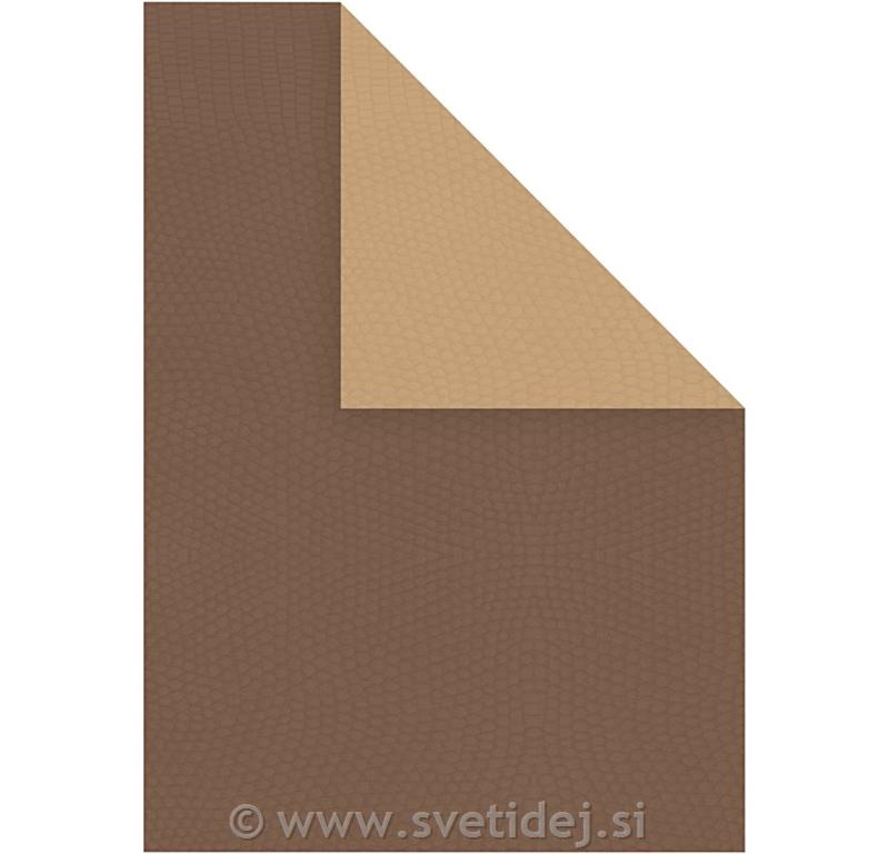 Karton rjav, 250g, A4, 10 pol