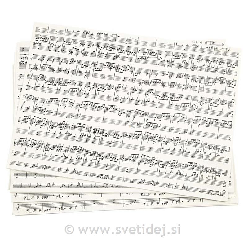 Papir z vzorcem 100 g, A4, 10 listov