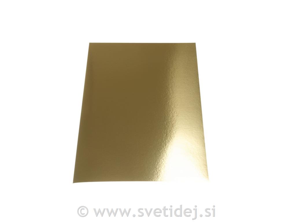 Metalna papirna folija, A4, 280 g, 20