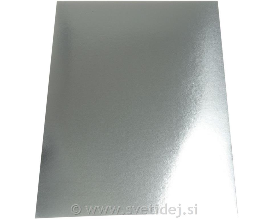 Metalna papirna folija, A4, 280 g, 10