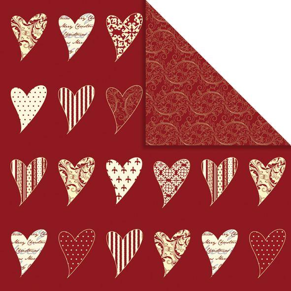 Design papir, 30,5x30,5 cm, 5 listov